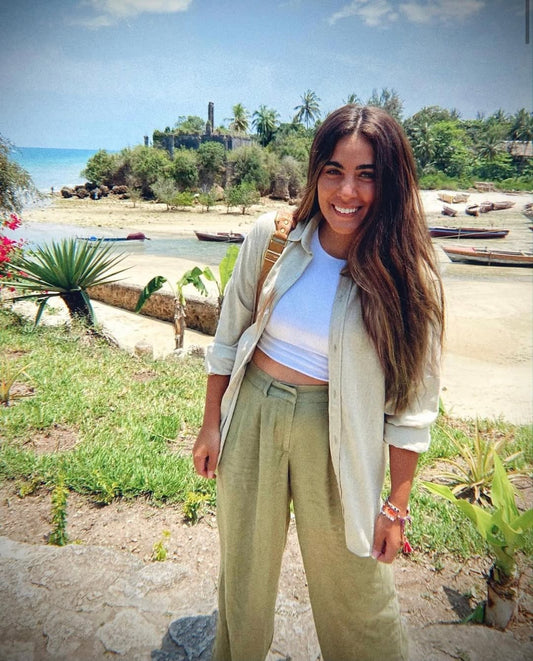 Beige Long Sleeve Shirt