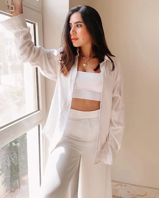 Long Sleeve White Shirt