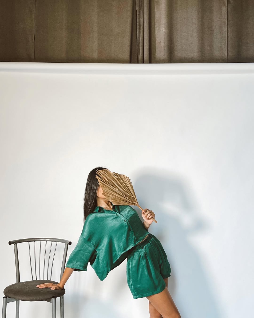 Satin Green Set
